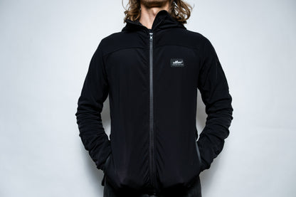 Black Hoodie Zip-up