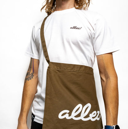 Musette (White on Army Green)